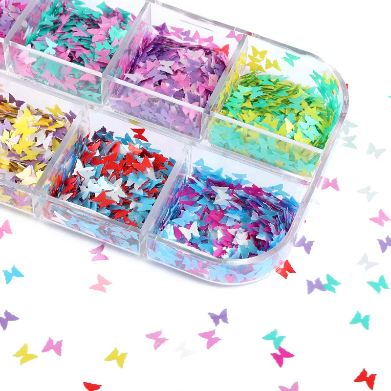 Butterfly Glitter Sequins for Nails Art Flakes Box Colorful Slime Clay Fillers Silicone Epoxy Resin Mold Making Components DIY
Butterfly Glitter Sequins for Nails Art Flakes Box Colorful Slime Clay Fillers Silicone Epoxy Resin Mold Making Components DIY