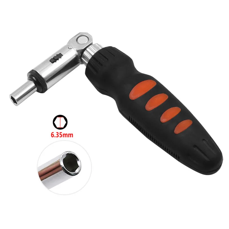 180 Degree Multifunction Ratchet Screwdriver 1/4 Inch Inside Hexagon Adjustable Angle Mini Rapid Ratchet Screwdriver
180 Degree Multifunction Ratchet Screwdriver 1/4 Inch Inside Hexagon Adjustable Angle Mini Rapid Ratchet Screwdriver