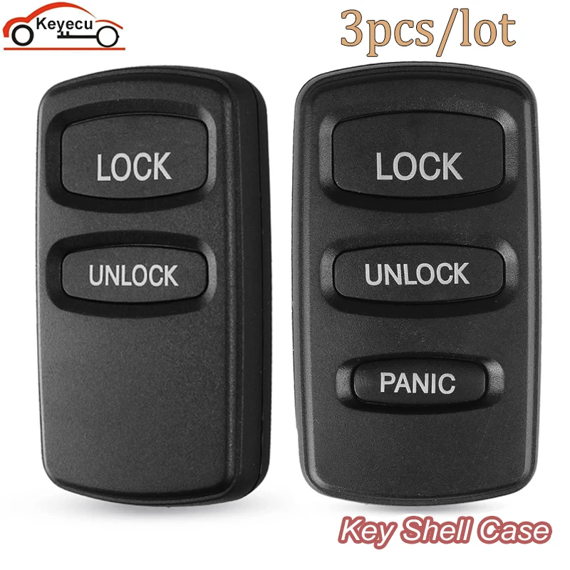 KEYECU 3pcs 2/3 Buttons Replacement Remote Key Shell Replacement Case For Mitsubishi Lancer Outlander Pajero V73 Galant Montero
KEYECU 3pcs 2/3 Buttons Replacement Remote Key Shell Replacement Case For Mitsubishi Lancer Outlander Pajero V73 Galant Montero