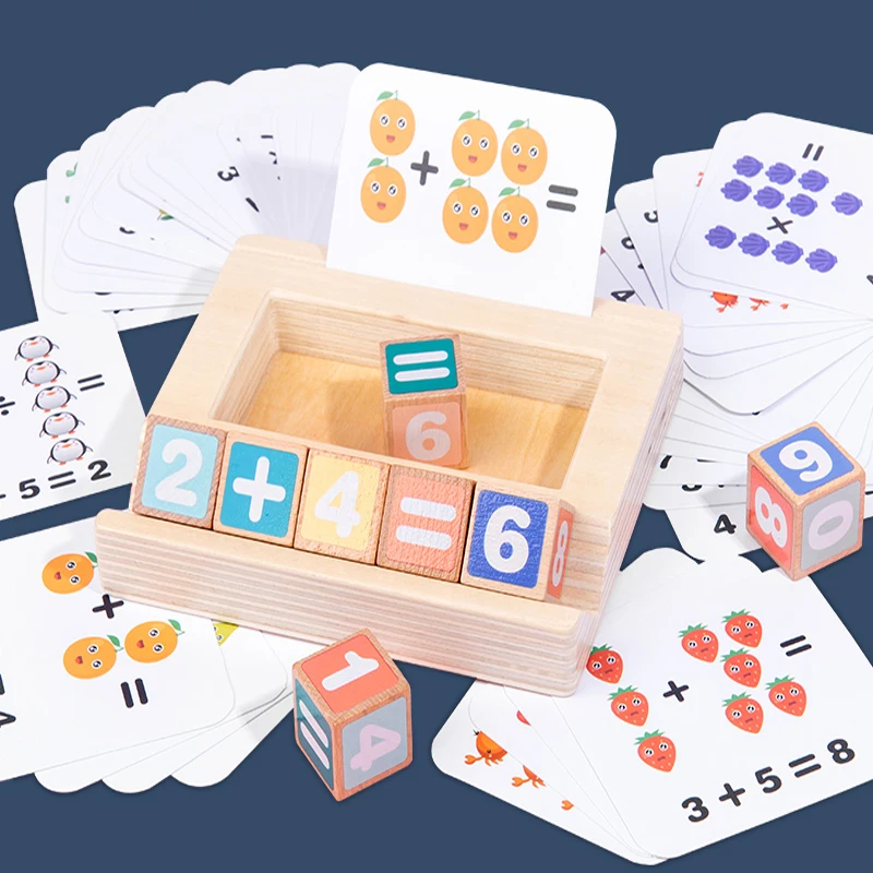 Набор детских арифметических блоков WEMMICKS, обучающая игра с числами, математические арифметические учебные пособия для малышей
Набор детских арифметических блоков WEMMICKS, обучающая игра с числами, математические арифметические учебные пособия для малышей