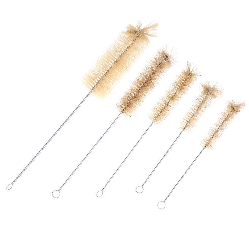 5PCS Test Tube Brush 5/10 25/50/100ml Lab Brush Clean Stainless Test Tube Cleaning Brush
5PCS Test Tube Brush 5/10 25/50/100ml Lab Brush Clean Stainless Test Tube Cleaning Brush