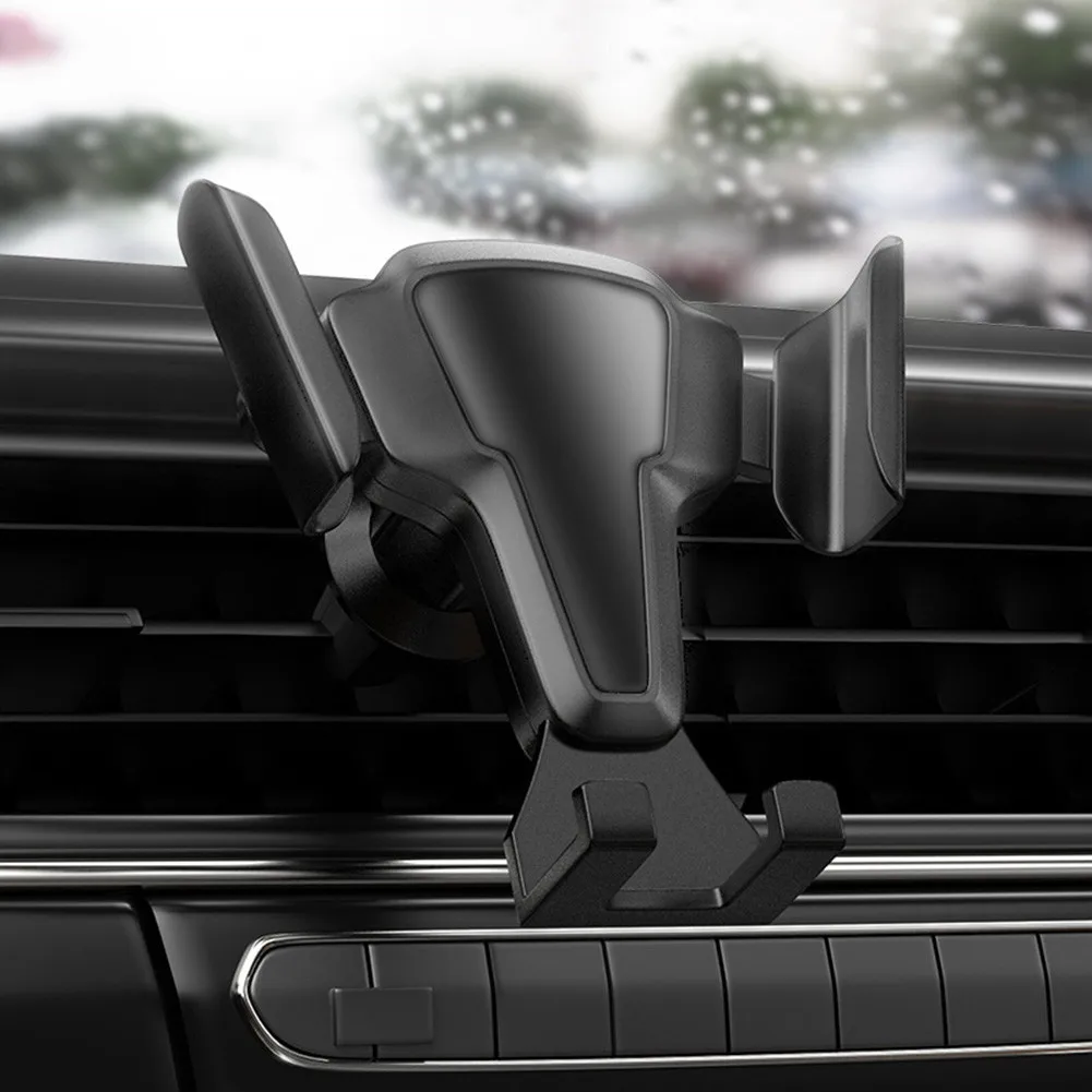 Black Gravity Car Air Vent Mount Cradle Holder Stand For IPhone Mobile Cell Phone GPS Car Phone Holder
Black Gravity Car Air Vent Mount Cradle Holder Stand For IPhone Mobile Cell Phone GPS Car Phone Holder