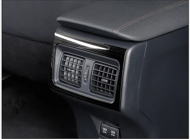 For Toyota Camry 2017 2018 XV70 Car Rear Console Air Conditioner Outlet Cover Trim Garnish Decorative Only fit for Oil model
For Toyota Camry 2017 2018 XV70 Car Rear Console Air Conditioner Outlet Cover Trim Garnish Decorative Only fit for Oil model