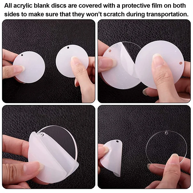 120 Pcs Acrylic Keychain Blanks Craft Tassel Set Including 30 Pcs Transparent Keychain Blanks(2 Inches)
120 Pcs Acrylic Keychain Blanks Craft Tassel Set Including 30 Pcs Transparent Keychain Blanks(2 Inches)