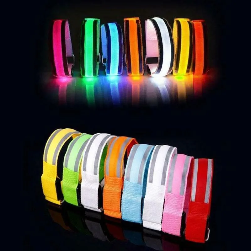 USB Charging Night Running Led Armband Reflective LED Light Strap Safety Belt Cycling Wristband Bracelets Warning Light Band
USB Charging Night Running Led Armband Reflective LED Light Strap Safety Belt Cycling Wristband Bracelets Warning Light Band