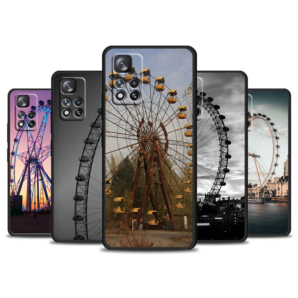 Playground ferris wheel For Xiaomi Redmi Note 11 10 10S 9 9T 9S Pro Max 8T 8 7 6 5 4X Silicone Soft Black Phone Case
Playground ferris wheel For Xiaomi Redmi Note 11 10 10S 9 9T 9S Pro Max 8T 8 7 6 5 4X Silicone Soft Black Phone Case