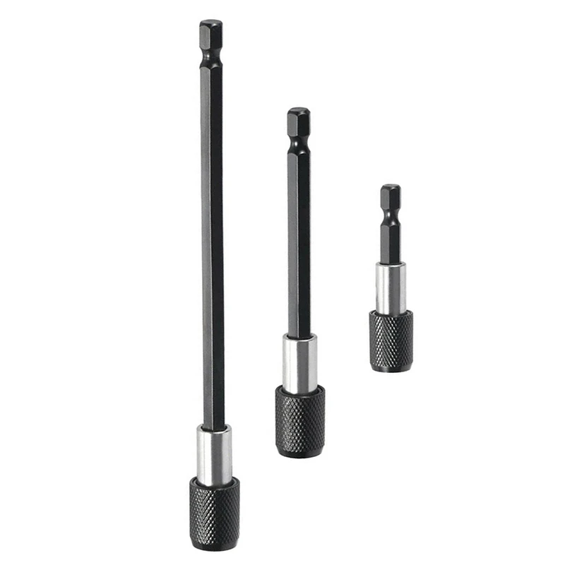 New Magnetic Screwdriver Quick Release 1/4Inch Hex Shank Holder Drill Bits 1/3Pcs
New Magnetic Screwdriver Quick Release 1/4Inch Hex Shank Holder Drill Bits 1/3Pcs