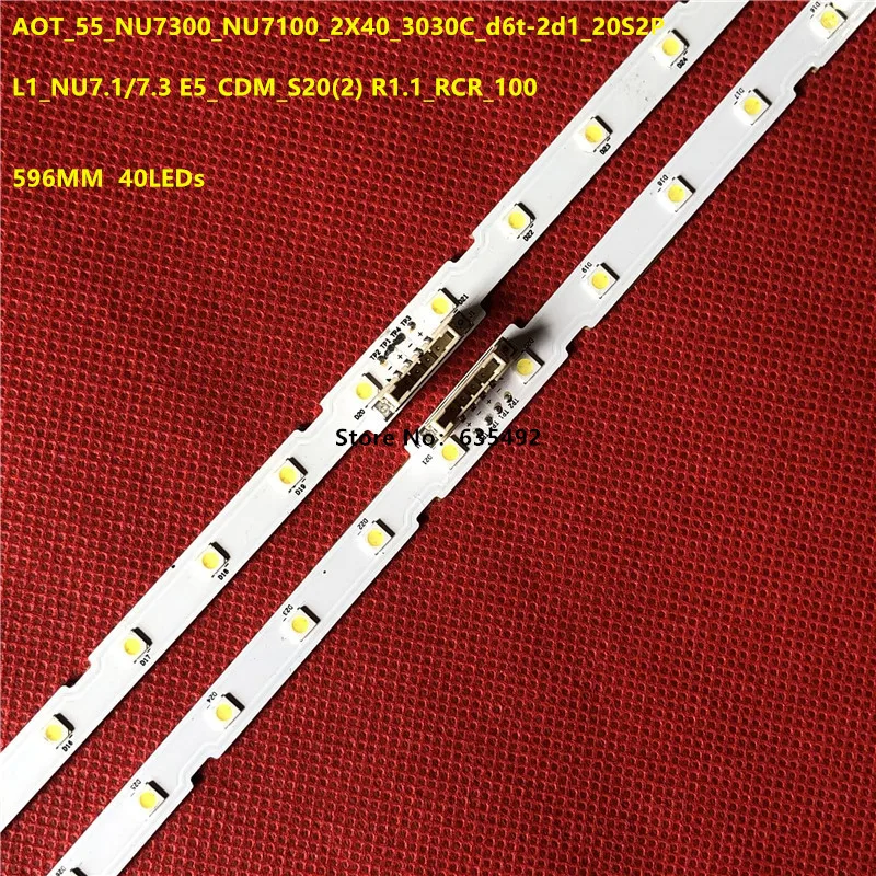Светодиодная лента 40 ламп aot_55 _ nu7300 _ nu7100 STS550AU9 BN96-45913A для UN55NU7300 UE55NU7105 UE55NU7100 UE55NU7300
Светодиодная лента 40 ламп aot_55 _ nu7300 _ nu7100 STS550AU9 BN96-45913A для UN55NU7300 UE55NU7105 UE55NU7100 UE55NU7300