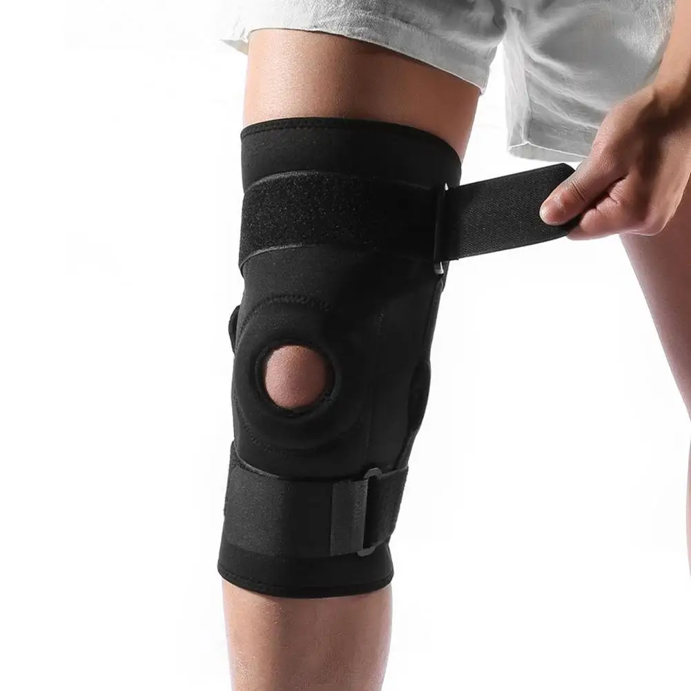 Knee Pads Double Aluminum Plate Support Shock Absorption Pads Support Breathable Knee Brace Bandage Basketball Knee Protector
Knee Pads Double Aluminum Plate Support Shock Absorption Pads Support Breathable Knee Brace Bandage Basketball Knee Protector