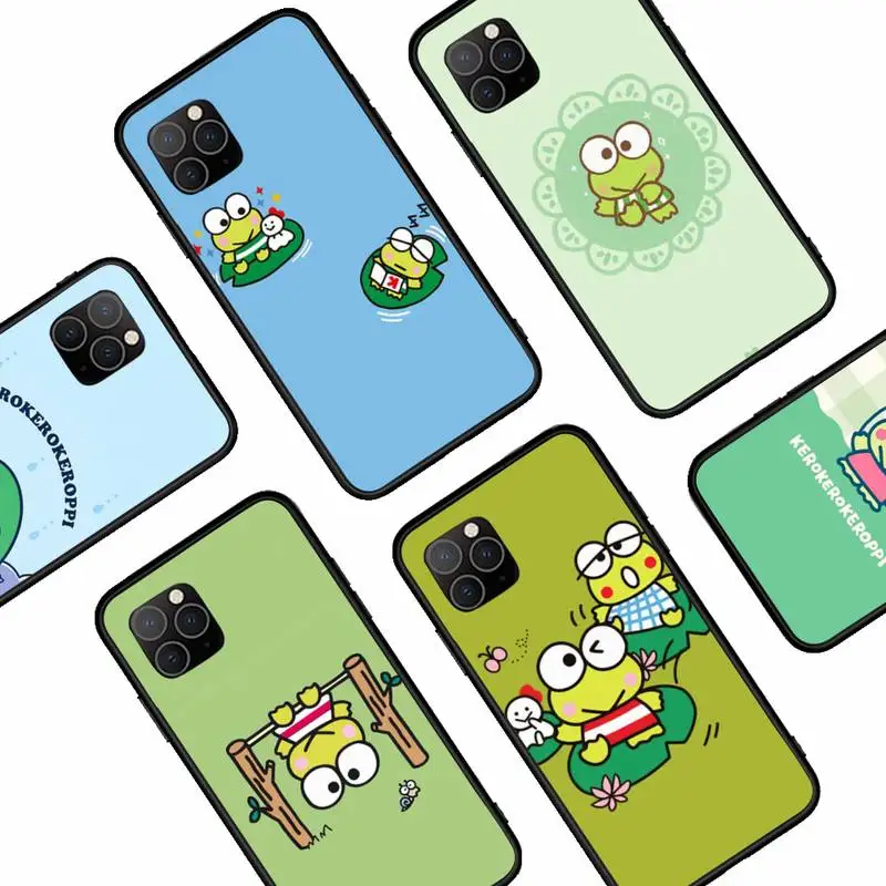 Cartoon frog keroppi black soft Phone Case For iphone 12 11Pro Max 11 XR XS Max X 8 7 6 6S Plus 5 5S SE 2020 soft Cover Shell
Cartoon frog keroppi black soft Phone Case For iphone 12 11Pro Max 11 XR XS Max X 8 7 6 6S Plus 5 5S SE 2020 soft Cover Shell