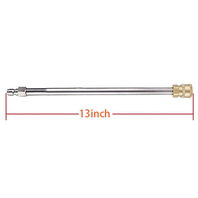 13Inch Pressure Washer Undercarriage Cleaner, Under Car Water Broom with 2 Pressure Washer Extension Wands
13Inch Pressure Washer Undercarriage Cleaner, Under Car Water Broom with 2 Pressure Washer Extension Wands