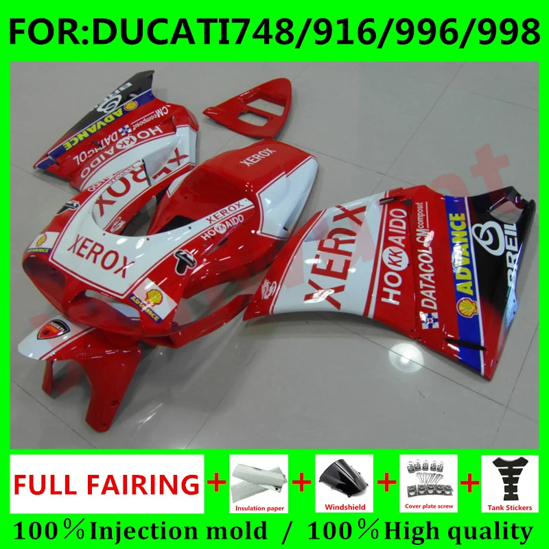 Обтекатели для кузова нового мотоцикла 748 1996 - 2002 Для DUCATI 916 996 998 1999 комплект обтекателей для DUCATI 916 1999 красный белый
Обтекатели для кузова нового мотоцикла 748 1996 - 2002 Для DUCATI 916 996 998 1999 комплект обтекателей для DUCATI 916 1999 красный белый