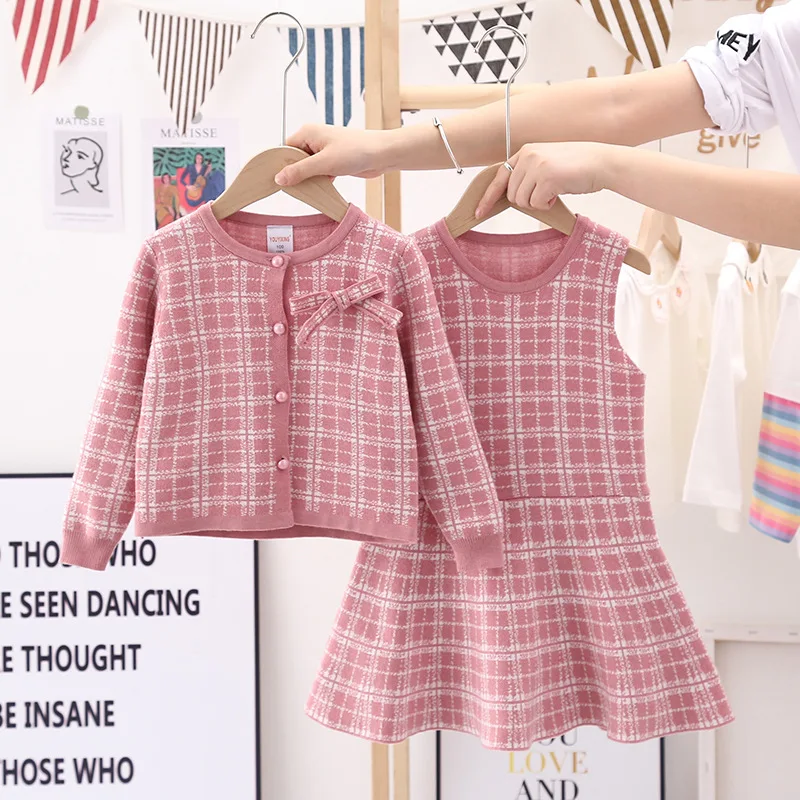 2021 new female treasure suit little fragrant wind sweater two-piece children's warm jacket sleeveless dress autumn tide
2021 new female treasure suit little fragrant wind sweater two-piece children's warm jacket sleeveless dress autumn tide