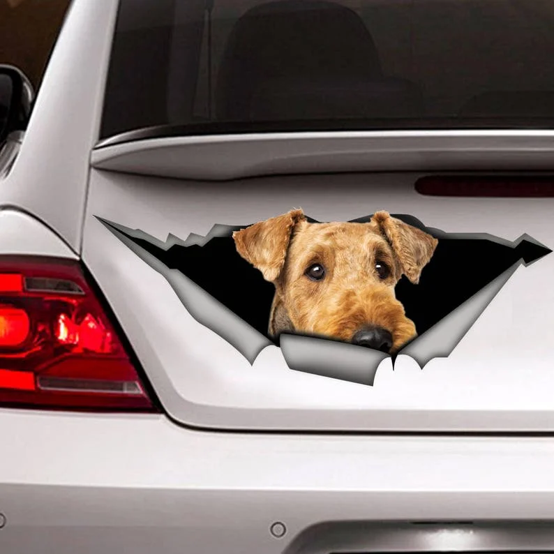 Airedale Terrier sticker, car decal, Vinyl decal, Pet sticker, Dog decal, Airedale Terrier decal
Airedale Terrier sticker, car decal, Vinyl decal, Pet sticker, Dog decal, Airedale Terrier decal