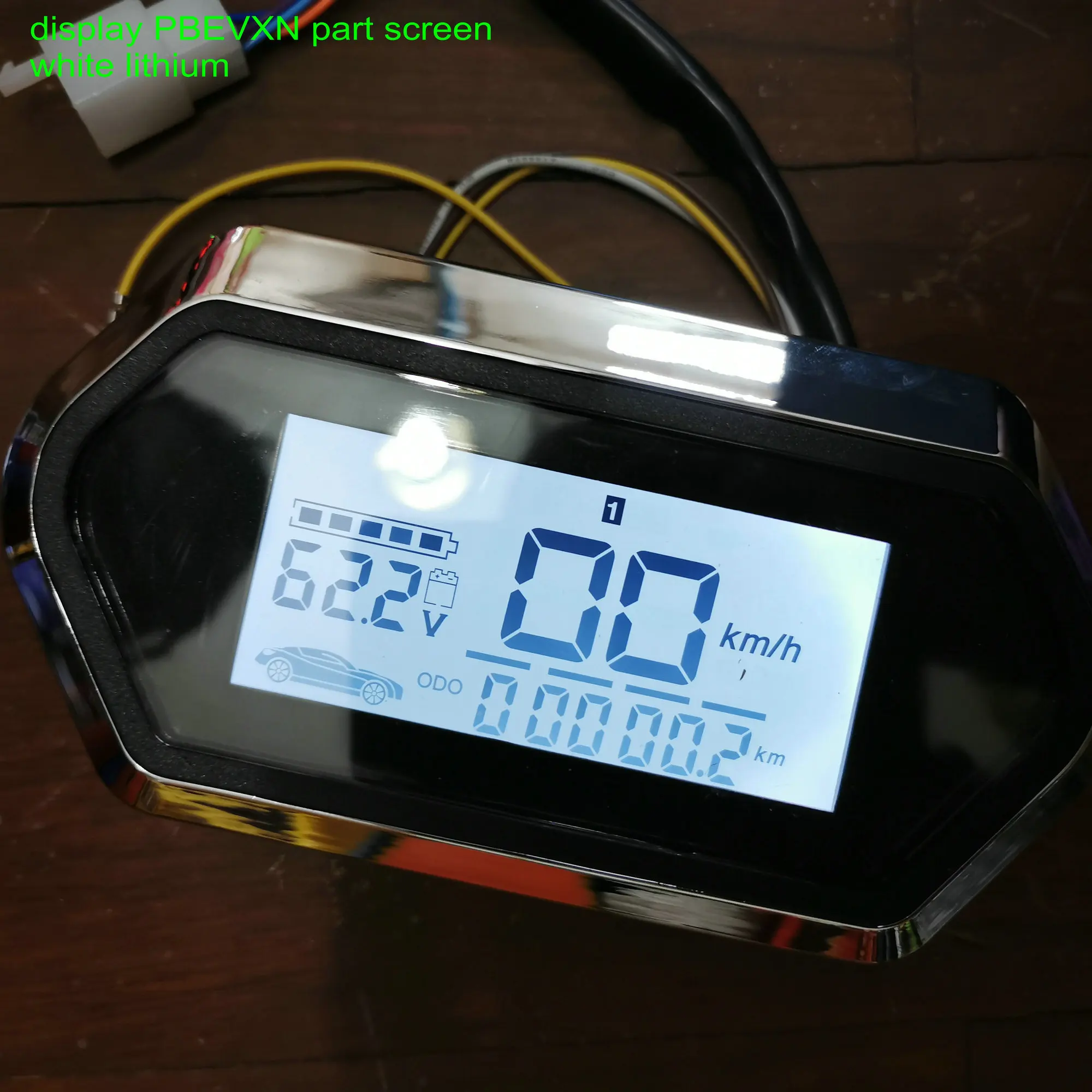 Speedometer Instrument Display 48v60v72v96v120v+Shielding White Background Light Electric Scooter Gauge Bike Tricycle Parts
Speedometer Instrument Display 48v60v72v96v120v+Shielding White Background Light Electric Scooter Gauge Bike Tricycle Parts