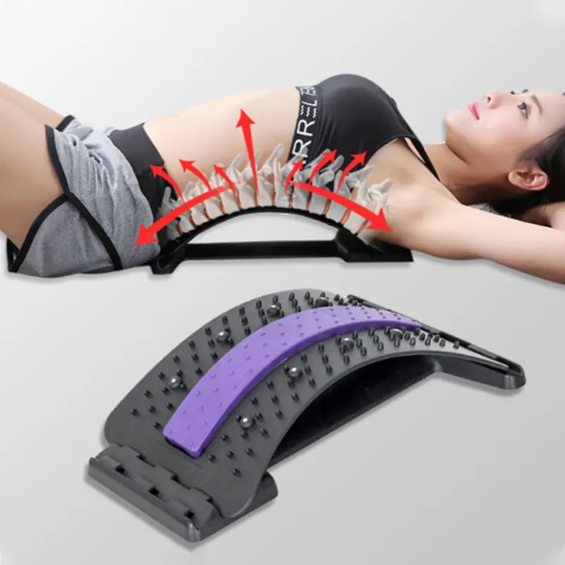 Magnetic Back Stretcher Lumbar Spine Traction Massage Back Pain Support Pressure Therapy Back Relax Massager Full Body Massage
Magnetic Back Stretcher Lumbar Spine Traction Massage Back Pain Support Pressure Therapy Back Relax Massager Full Body Massage
