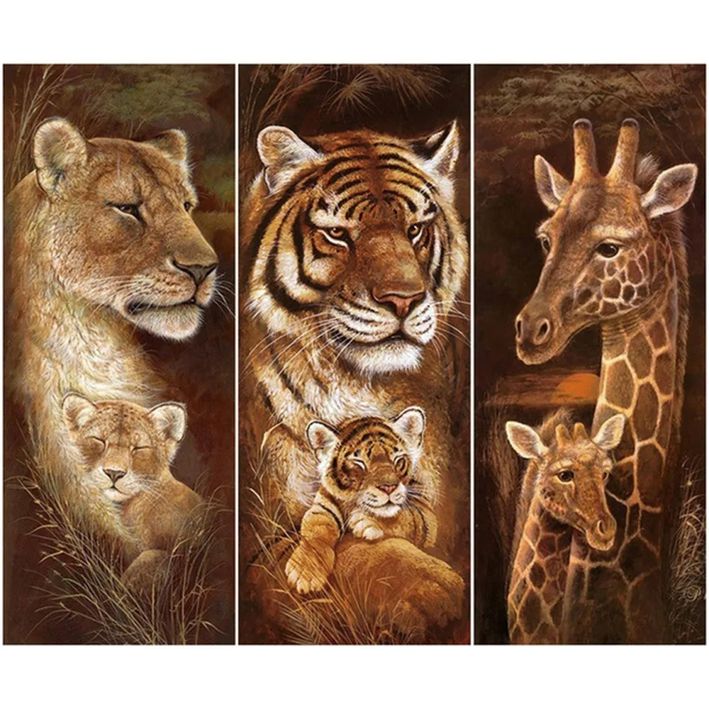 EverShine Diamond Embroidery Animals Picture Of Rhinestones Big Diamond Painting Full Square Tiger Cross Stitch Diamond Mosaic
EverShine Diamond Embroidery Animals Picture Of Rhinestones Big Diamond Painting Full Square Tiger Cross Stitch Diamond Mosaic