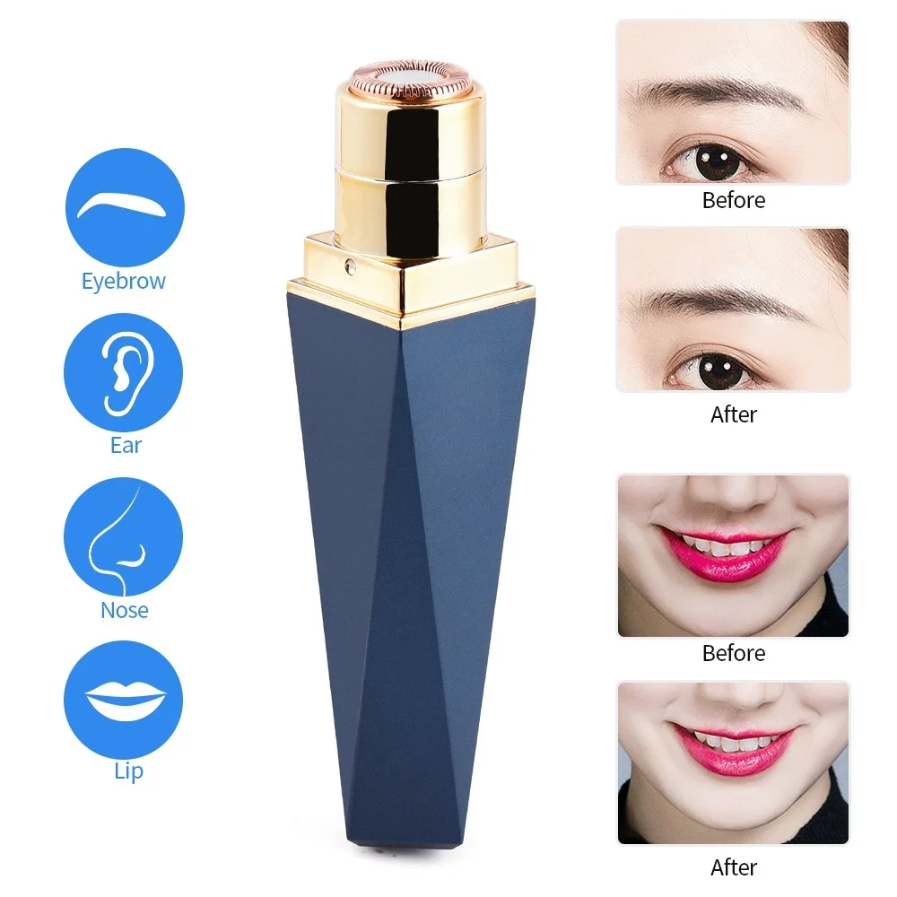 Hair Removal Device 3D Blade Rechargeable Eyebrow Remover Painless Trimmer Razor Tool For Body Facial Hair Removal Shaver
Hair Removal Device 3D Blade Rechargeable Eyebrow Remover Painless Trimmer Razor Tool For Body Facial Hair Removal Shaver