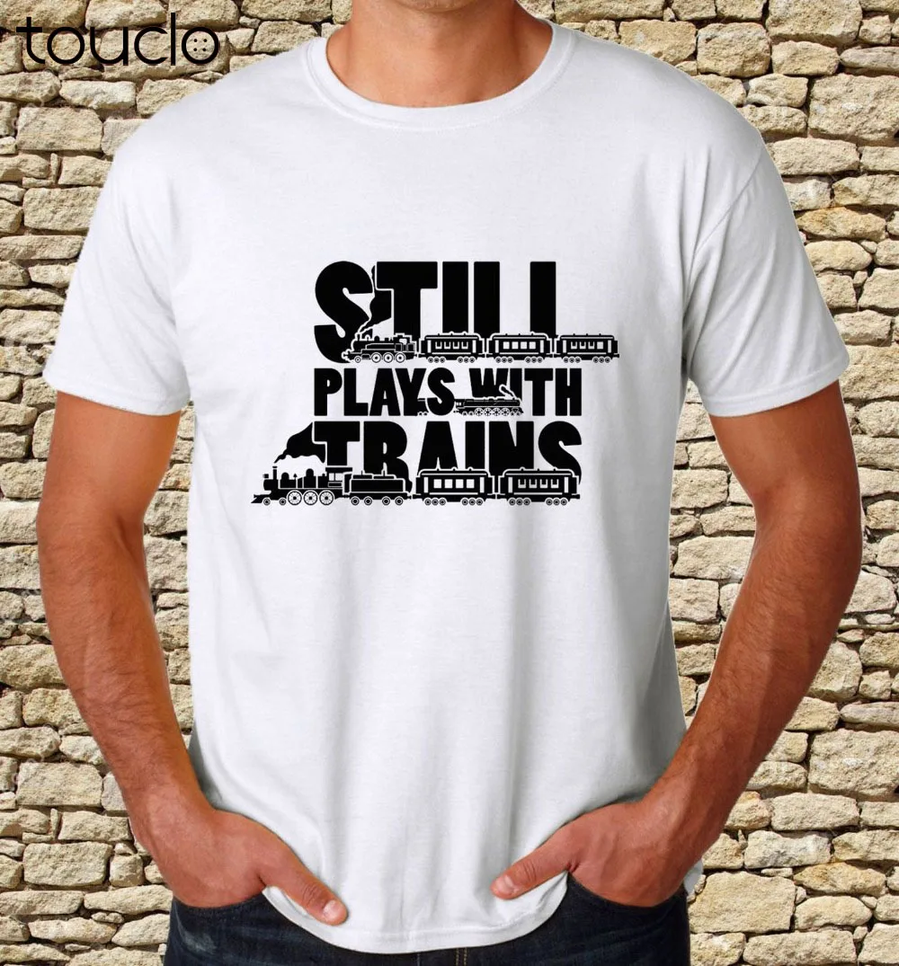 Hot Sale New T Shirt New Fashion Men's T Shirt Still Plays With Trains Machinist Funny Birthday Gift BlackS-3Xl Tee shirt
Hot Sale New T Shirt New Fashion Men's T Shirt Still Plays With Trains Machinist Funny Birthday Gift BlackS-3Xl Tee shirt
