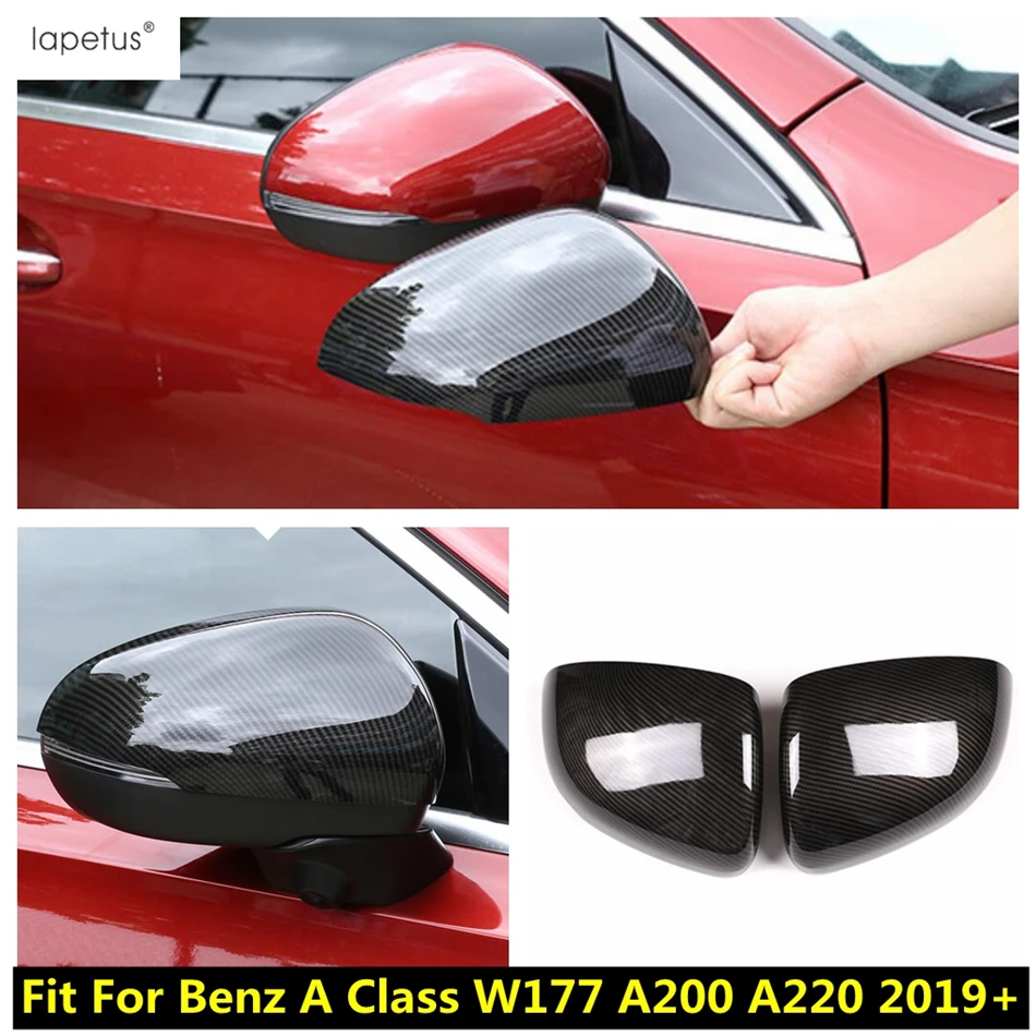 Rearview Mirror Caps Decorative Frame Cover Trim Carbon Fiber Look Exterior For Mercedes Benz A Class W177 A200 A220 2019 - 2022
Rearview Mirror Caps Decorative Frame Cover Trim Carbon Fiber Look Exterior For Mercedes Benz A Class W177 A200 A220 2019 - 2022