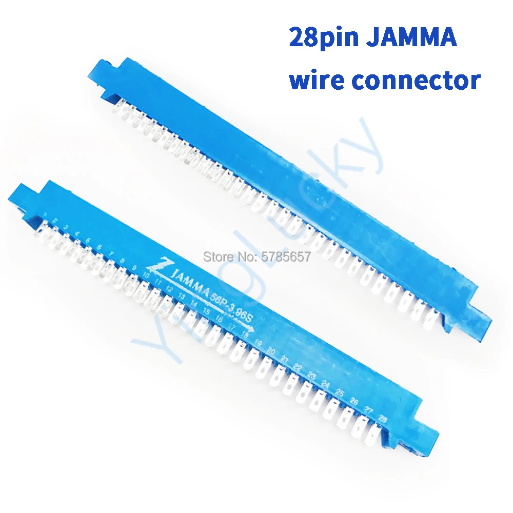 

1 pcs 28-pin JAMMA wire connector Jamma harness ，for arcade game board/fighting machine/arcade dedicated/black and blue optional