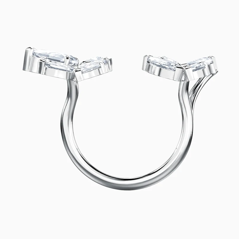 Fashion Swa New Louison Open Platinum Ring Cold Winter Leaf Pattern Exquisite Crystal Women's Engagement Jewelry Premium Gift
Fashion Swa New Louison Open Platinum Ring Cold Winter Leaf Pattern Exquisite Crystal Women's Engagement Jewelry Premium Gift