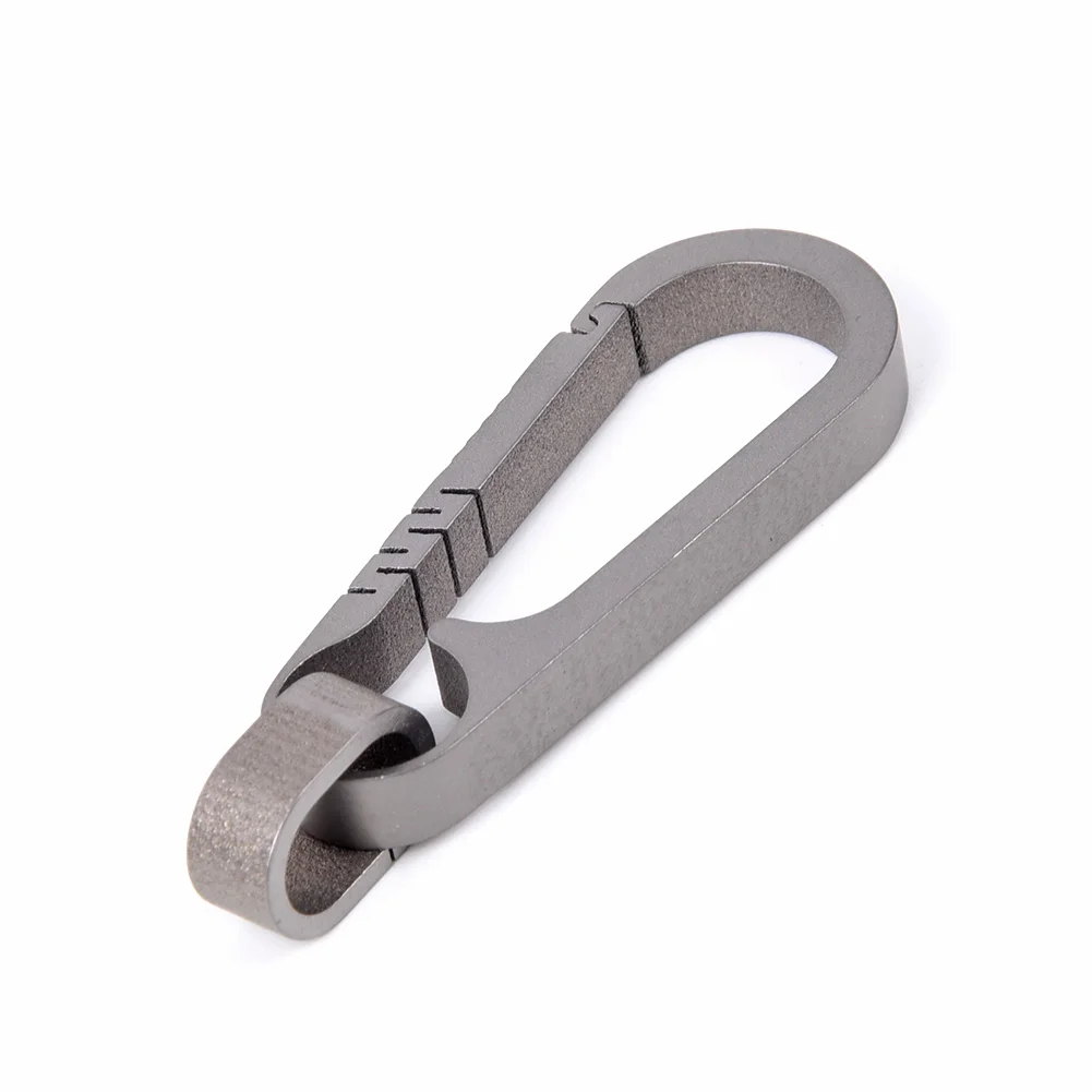 Practical Useful Durable Car Keychain TC4 Titanium alloy Backpack Buckle Carabiner Clip Hanging Holder Men Pendant
Practical Useful Durable Car Keychain TC4 Titanium alloy Backpack Buckle Carabiner Clip Hanging Holder Men Pendant