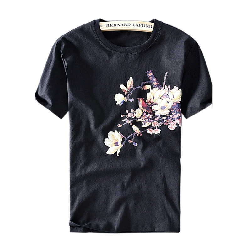 Graphic T Shirts Summer New Print T-shirt Men Fashion Tops Cotton Linen Brand Clothing High Quality Tee Y1582
Graphic T Shirts Summer New Print T-shirt Men Fashion Tops Cotton Linen Brand Clothing High Quality Tee Y1582