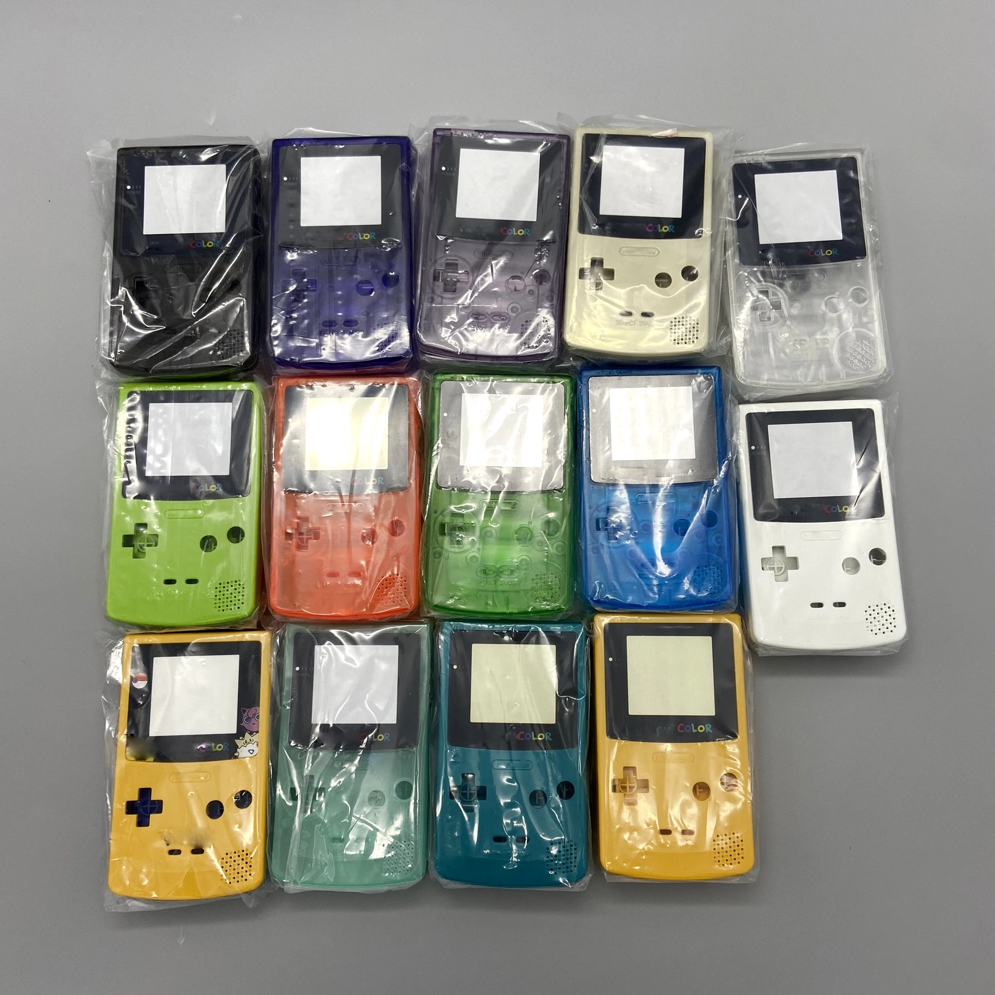 100 шт., 2021, высококачественный новый комплект ракушек для Gameboy, цвет для GBC
100 шт., 2021, высококачественный новый комплект ракушек для Gameboy, цвет для GBC