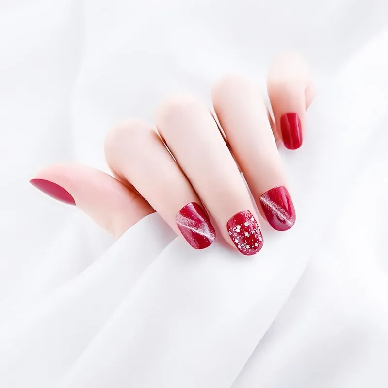 Cat Eye Nail Patch Mysterious with Jelly Gum 24PCS Nail Art Stickers Collection Manicure Foil DIY Nailart Decal Nail Accessories
Cat Eye Nail Patch Mysterious with Jelly Gum 24PCS Nail Art Stickers Collection Manicure Foil DIY Nailart Decal Nail Accessories