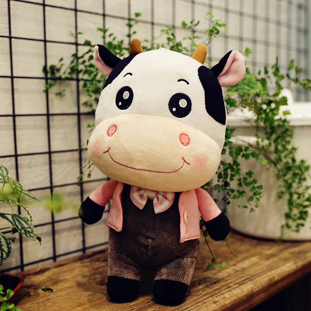 25cm Kawaii Soft Plush Toy Cow Dairy Cattle Plush Toy Soft Stuffed Dolls Toys Children Gift
25cm Kawaii Soft Plush Toy Cow Dairy Cattle Plush Toy Soft Stuffed Dolls Toys Children Gift