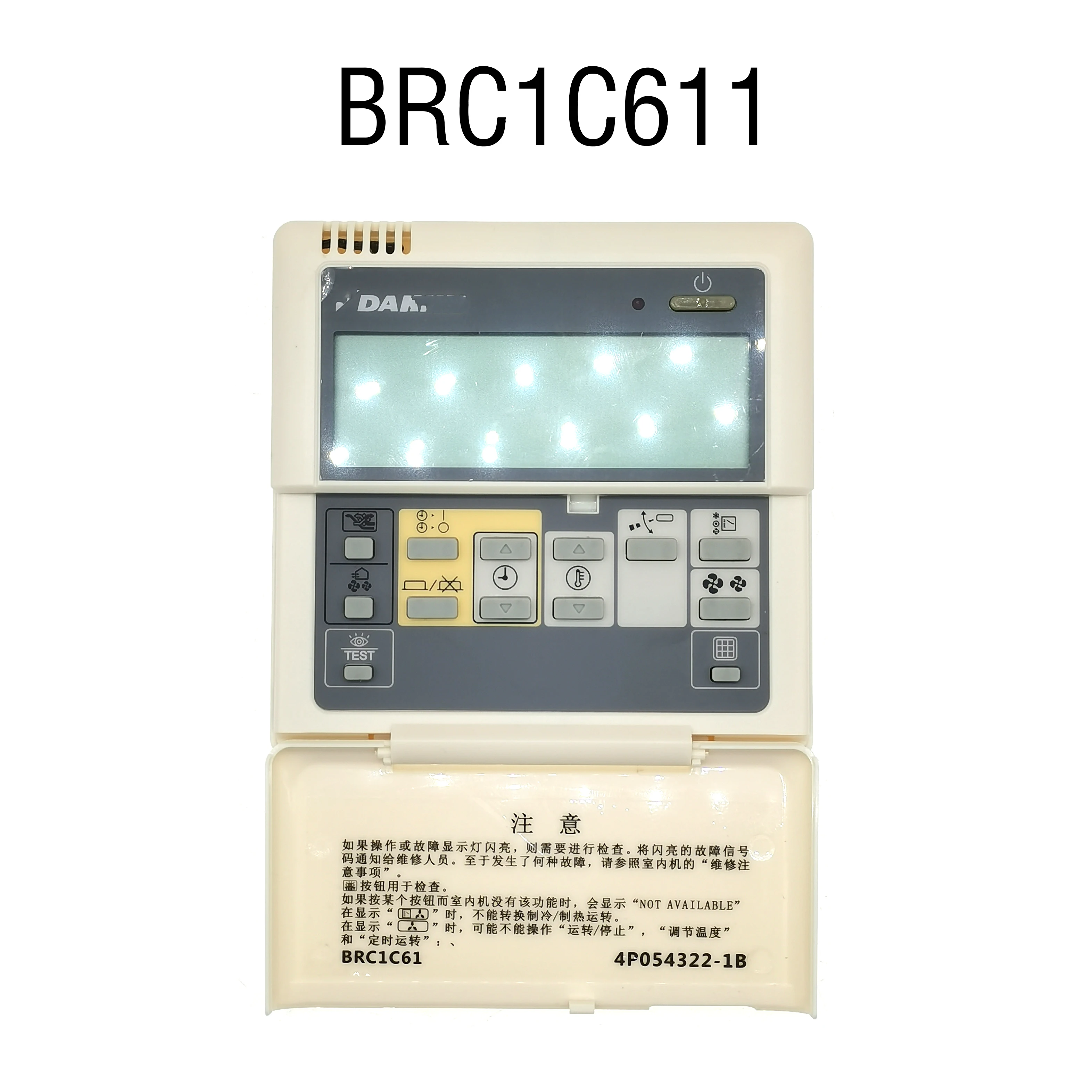 100% рабочий оригинальный пульт дистанционного управления для кондиционирования воздуха BRC1C611
100% рабочий оригинальный пульт дистанционного управления для кондиционирования воздуха BRC1C611