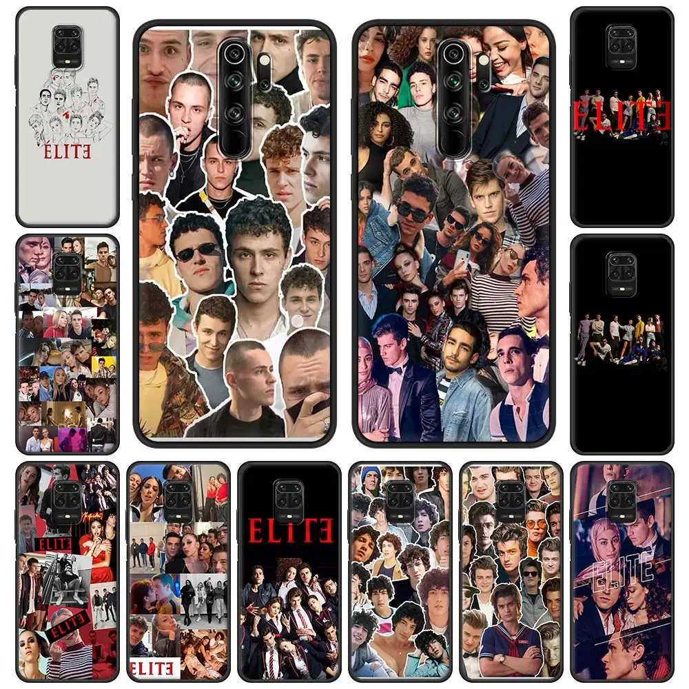 Spanish TV series Elite Phone Case For Xiaomi Redmi Note 9S 9 8 10 11 Pro 7 8T 9C 9A 8A K40 4G Luxury Silicone Black Cover Couqe
Spanish TV series Elite Phone Case For Xiaomi Redmi Note 9S 9 8 10 11 Pro 7 8T 9C 9A 8A K40 4G Luxury Silicone Black Cover Couqe