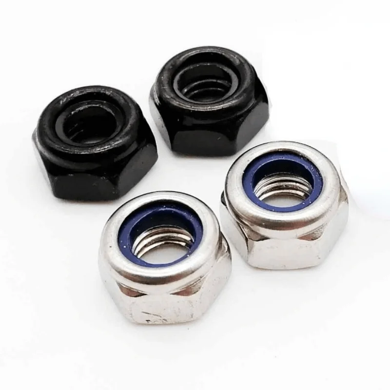 2/5/10/25pcs M2 M2.5 M3 M3.5 M4 M5 M6 M8 M10 M12 M16 304 Stainless Steel Black Nylock Nut Locknut Hex Nylon Insert Self Lock Nut
2/5/10/25pcs M2 M2.5 M3 M3.5 M4 M5 M6 M8 M10 M12 M16 304 Stainless Steel Black Nylock Nut Locknut Hex Nylon Insert Self Lock Nut