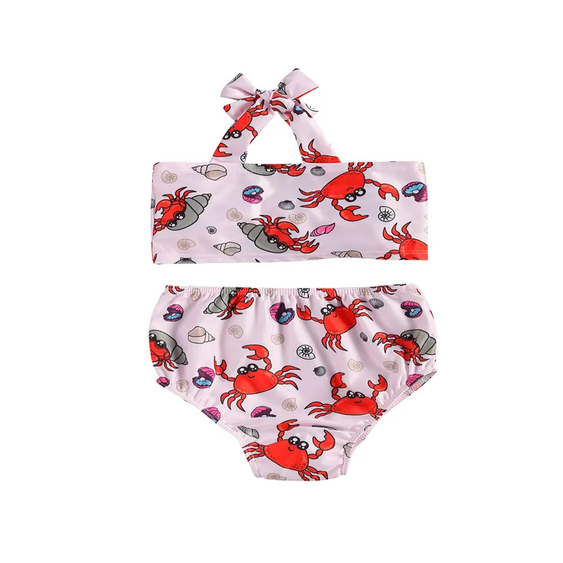 2 Pieces Kids Swimsuits Flower Print Sleeveless Strappy Tops+ Swimming Trunks for Baby Girls 6 Months-4 Years Swimwear
2 Pieces Kids Swimsuits Flower Print Sleeveless Strappy Tops+ Swimming Trunks for Baby Girls 6 Months-4 Years Swimwear