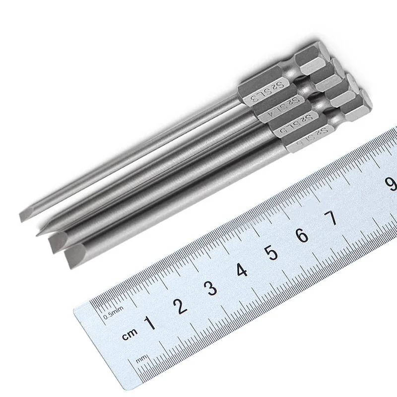 1/4\\\" Hex Slotted Manual Electric Screwdriver Bits S2 Alloy Steel Magnetic 4x Set
1/4\\\" Hex Slotted Manual Electric Screwdriver Bits S2 Alloy Steel Magnetic 4x Set