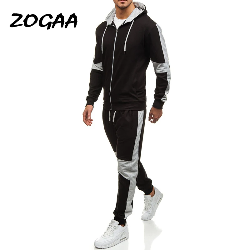 ZOGAA Sets Men New Color Matching Men's Hooded Loose Outdoor Fitness Sports Suits Patchwork All-match Casual Trendy Tracksuit
ZOGAA Sets Men New Color Matching Men's Hooded Loose Outdoor Fitness Sports Suits Patchwork All-match Casual Trendy Tracksuit