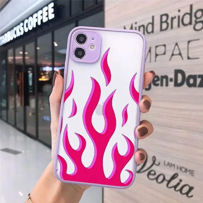 Fashion Flame Pattern luxury Phone Cases shell matte transparent For iphone 7 8 11 12 plus mini x xs xr pro max cover
Fashion Flame Pattern luxury Phone Cases shell matte transparent For iphone 7 8 11 12 plus mini x xs xr pro max cover