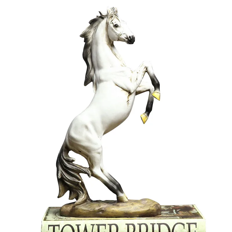 2021 European Bookshelf Horse Decoration Standing Horse Study Room Wine Cabinet Small Furnishings Bookcase Office Decorations
2021 European Bookshelf Horse Decoration Standing Horse Study Room Wine Cabinet Small Furnishings Bookcase Office Decorations