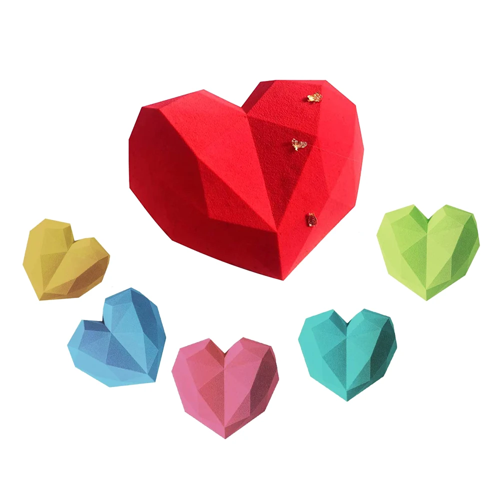 3D Rose Heart Silicone Mold for Baking Desserts Mousse Cake Decorating Kitchen Baking Accessories
3D Rose Heart Silicone Mold for Baking Desserts Mousse Cake Decorating Kitchen Baking Accessories