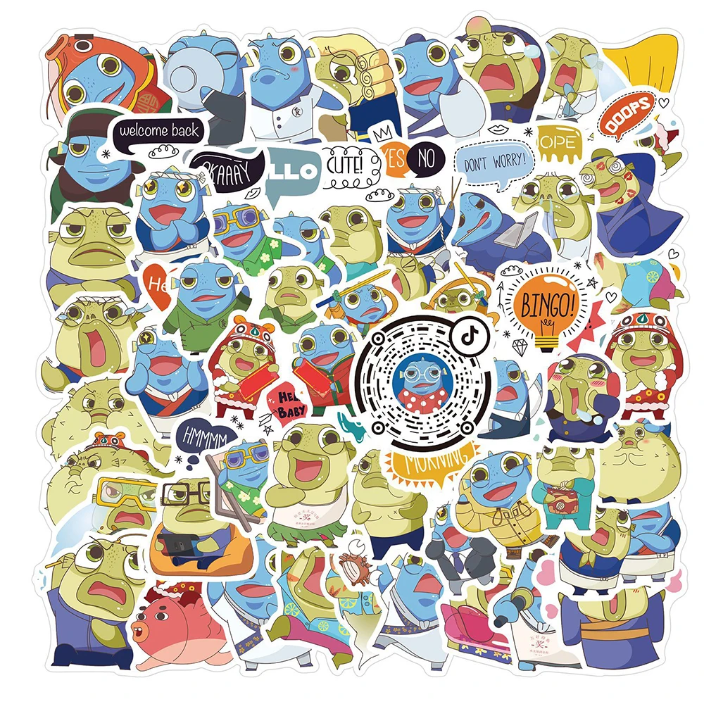10/30/50PCS Cute Fish Funny MEME Stickers Aesthetic for Laptop Luggage Fridge Waterproof Graffiti Decals Sticker Packs Kid Toys
10/30/50PCS Cute Fish Funny MEME Stickers Aesthetic for Laptop Luggage Fridge Waterproof Graffiti Decals Sticker Packs Kid Toys
