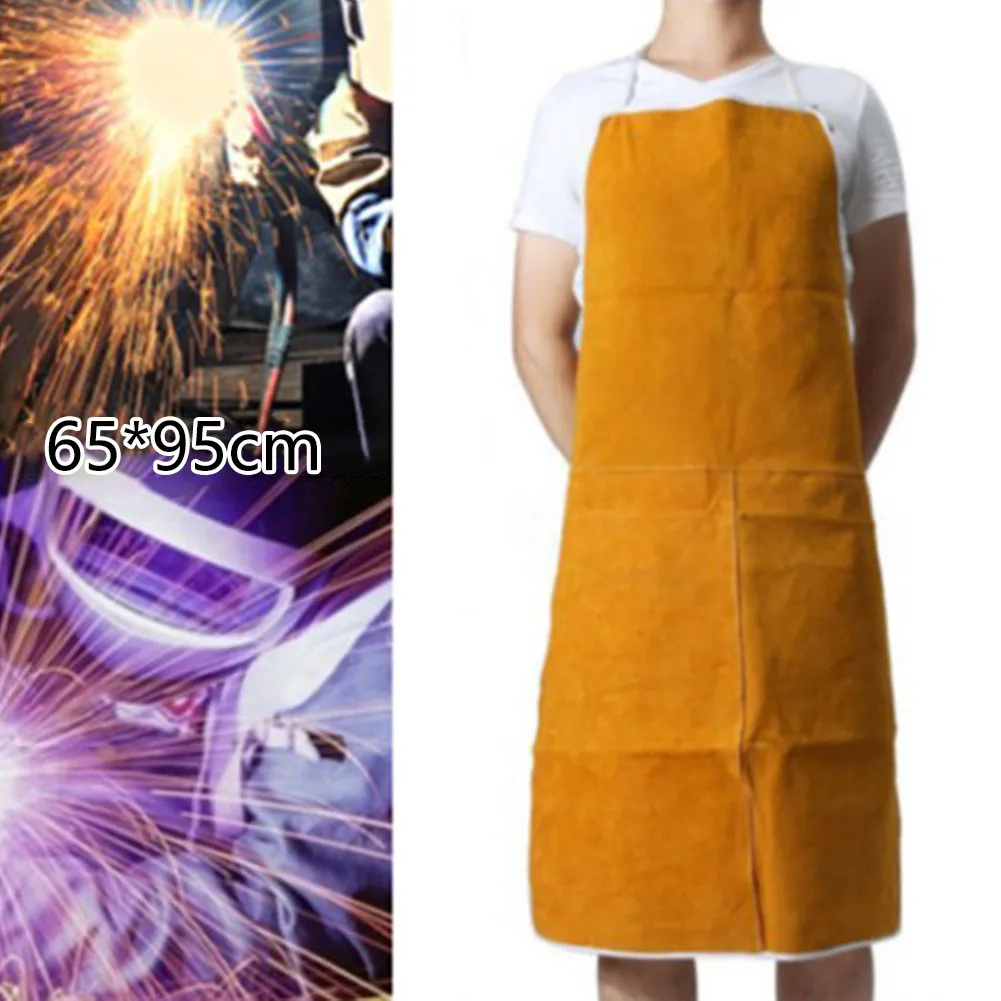 Welding Protective Clothing Bib Leather Welders / Welding / Carpenters / Blacksmith Apron Protection Clothes Bib Yellow Cowhide
Welding Protective Clothing Bib Leather Welders / Welding / Carpenters / Blacksmith Apron Protection Clothes Bib Yellow Cowhide