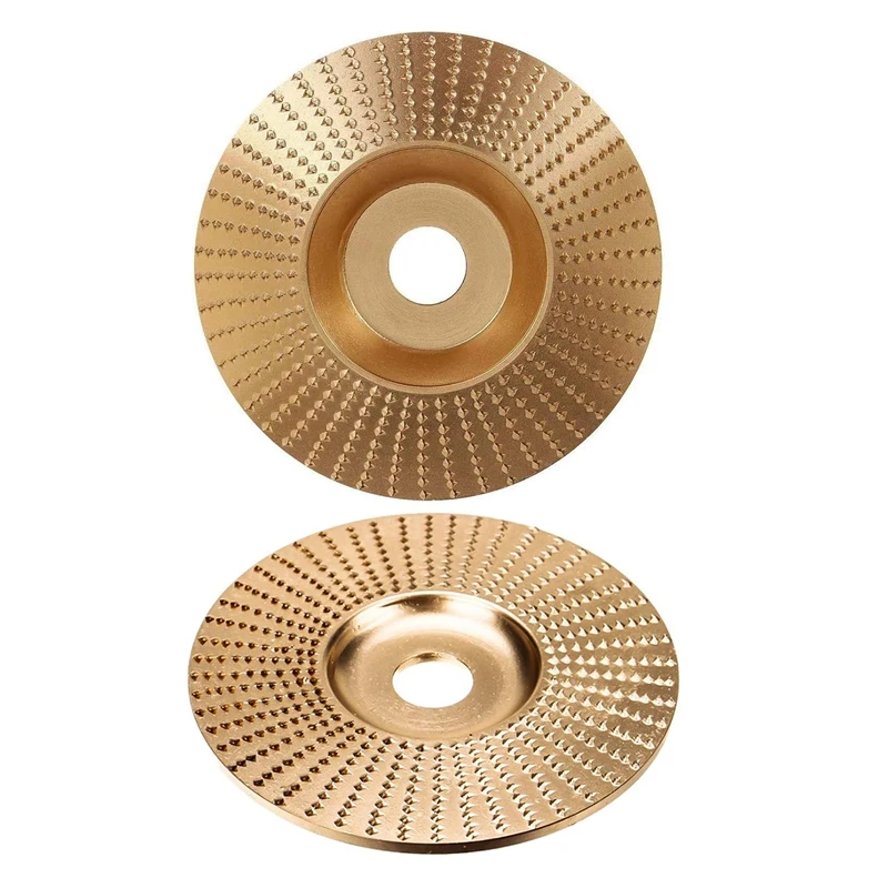 2X Angle Grinder Disc Grinder Shape Disc Wooden Steel Grinding Wheel Engraving Grinding Disc Gold 100 X16 Mm & 85 X16 Mm
2X Angle Grinder Disc Grinder Shape Disc Wooden Steel Grinding Wheel Engraving Grinding Disc Gold 100 X16 Mm & 85 X16 Mm
