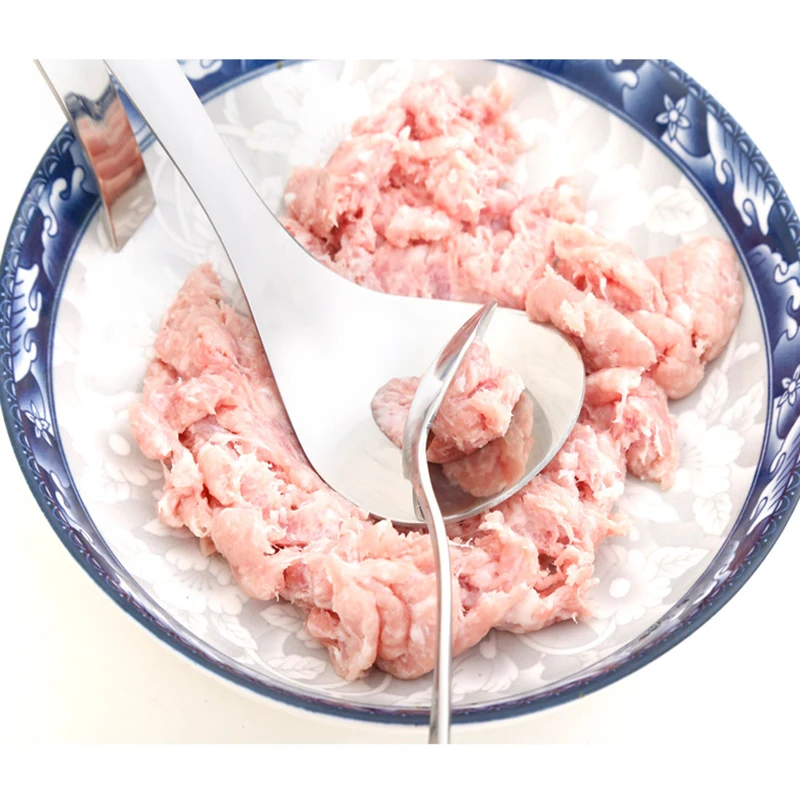 Детская ложка антипригарный кухонный инструмент форма для мясовых шариков