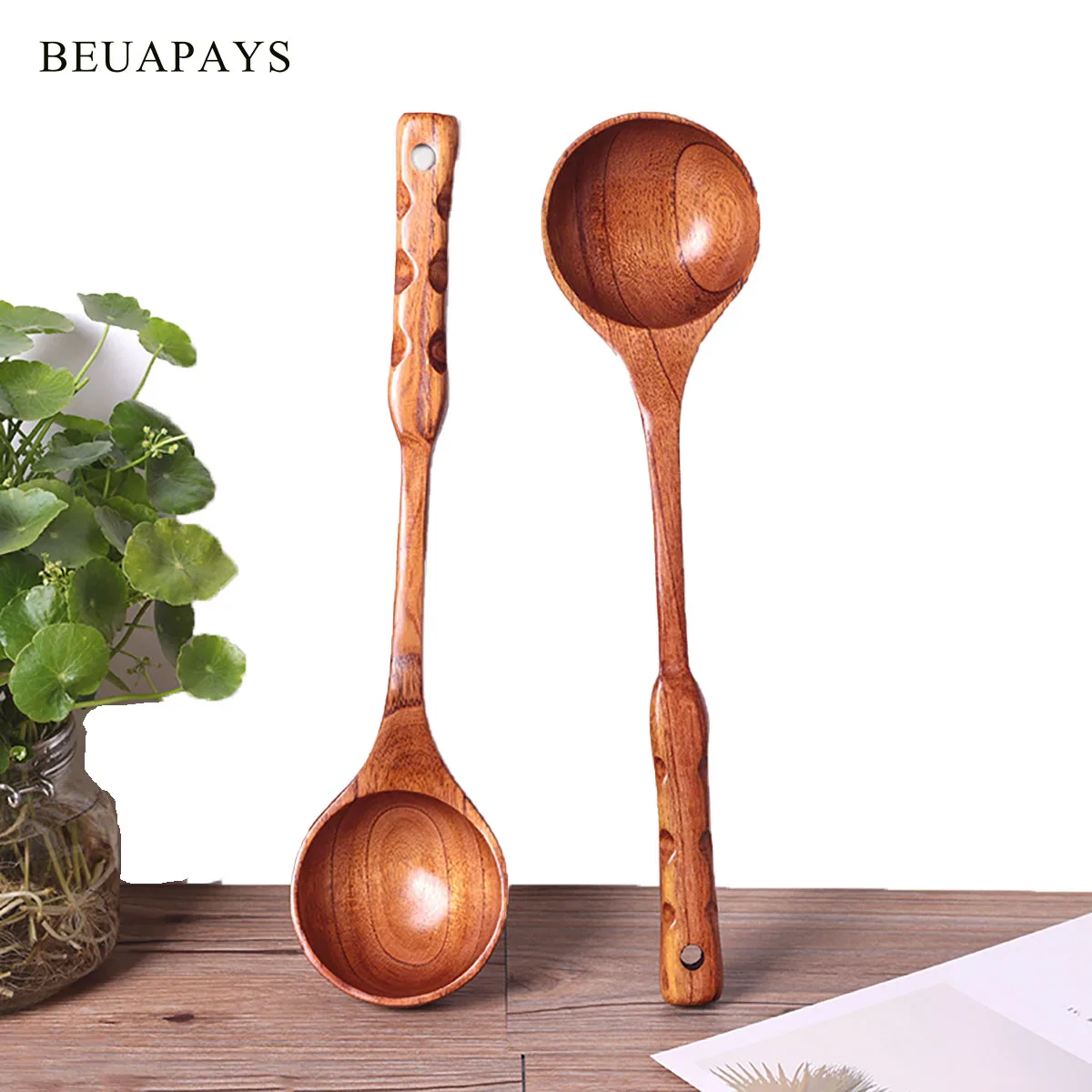 Antique Long Handle Wooden Spoon Solid Retro Soup Porridge Hot Pot Household Large Cooking Addessories Party Kitchen Supplies
Antique Long Handle Wooden Spoon Solid Retro Soup Porridge Hot Pot Household Large Cooking Addessories Party Kitchen Supplies