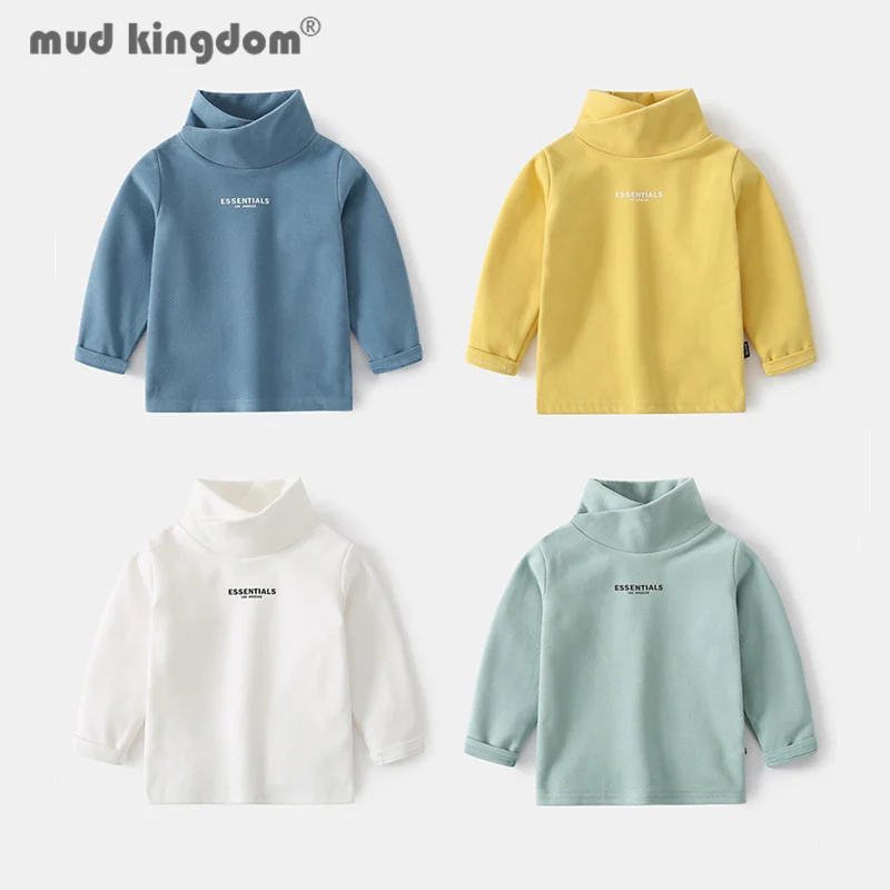 Mudkingdom Kids Undershirts T-shirt Turtleneck Long Sleeve Solid Letter Slim Casual Boy Girl Tops Toddler Autumn Winter Clothes
Mudkingdom Kids Undershirts T-shirt Turtleneck Long Sleeve Solid Letter Slim Casual Boy Girl Tops Toddler Autumn Winter Clothes