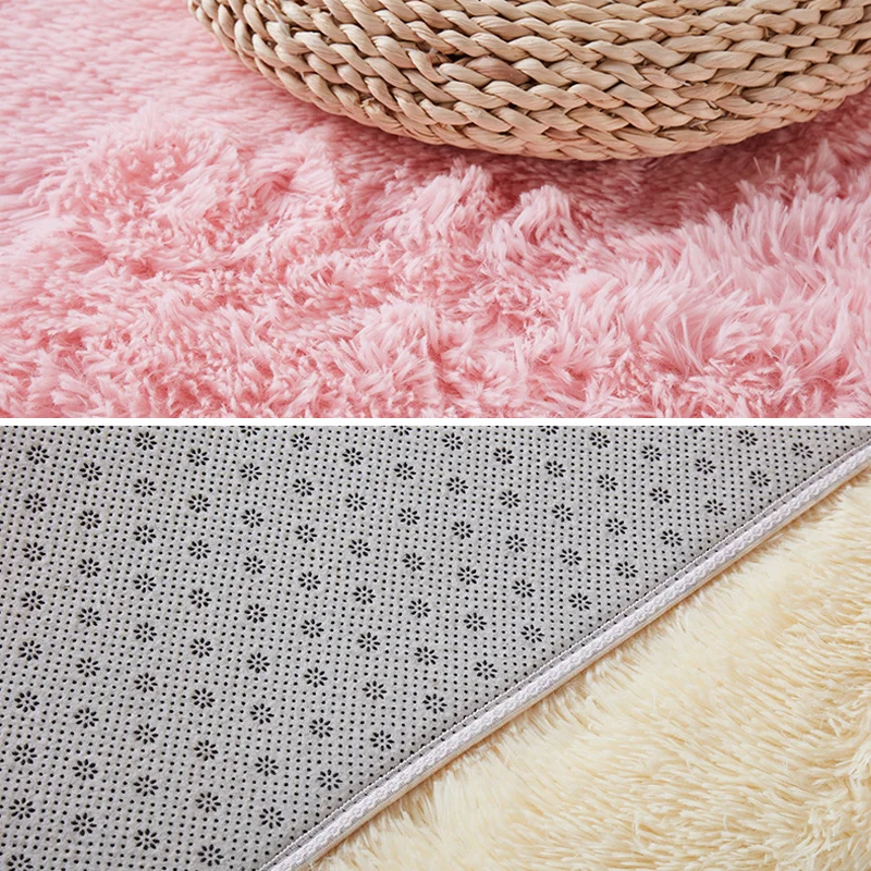Silky Fluffy Carpet Modern Home Decor Long Plush Shaggy Rug Children's Play Mats Sofa Living Bedroom Bedside Mat Balcony Carpets
Silky Fluffy Carpet Modern Home Decor Long Plush Shaggy Rug Children's Play Mats Sofa Living Bedroom Bedside Mat Balcony Carpets