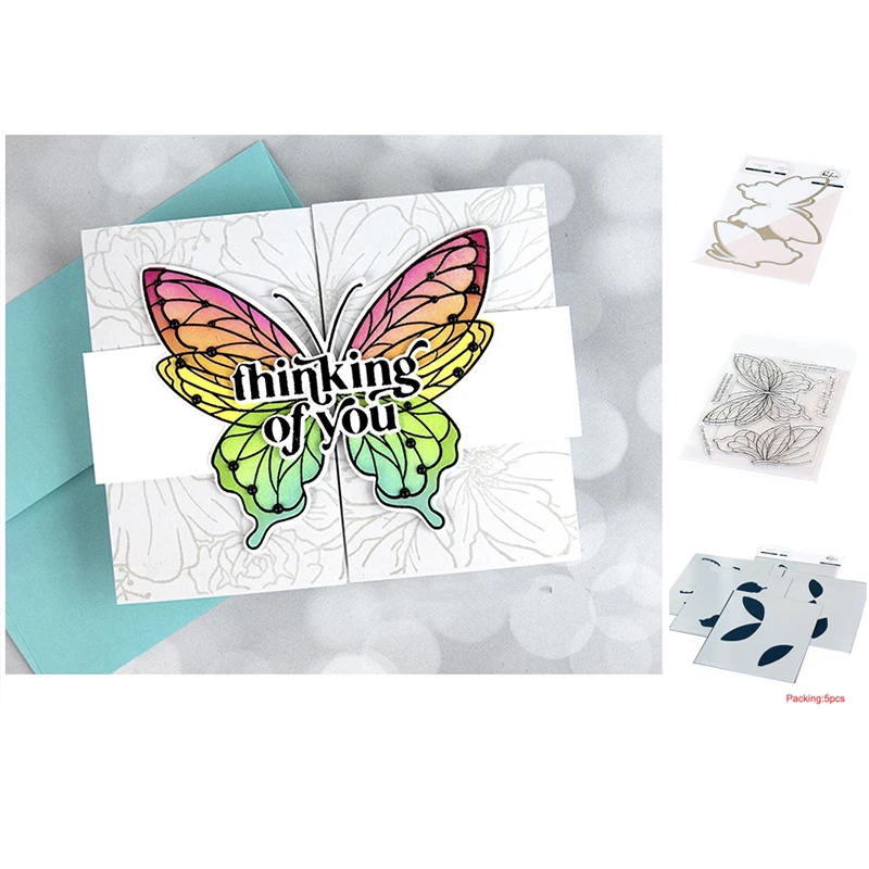 2021 New Arriva Butterfly Metal Cutting Dies Stamps Scrapbooking Diary Decoration Stencil Embossing DIY Greeting Card Handmade
2021 New Arriva Butterfly Metal Cutting Dies Stamps Scrapbooking Diary Decoration Stencil Embossing DIY Greeting Card Handmade