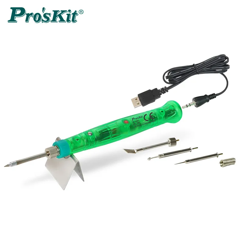 Pro'skit SI-169U Portable Soldering Iron 3D Print Finishing Tool USB 5V Repair Modify Mini Soldering Iron 8W
Pro'skit SI-169U Portable Soldering Iron 3D Print Finishing Tool USB 5V Repair Modify Mini Soldering Iron 8W