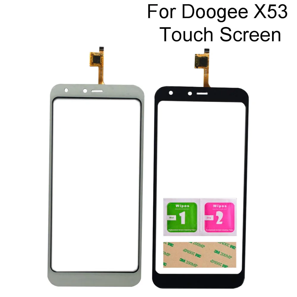 Touch Screen For Doogee X53 Touch Panel Digitizer Front Glass Sensor Touchscreen Mobile Phone Tools 3M Glue
Touch Screen For Doogee X53 Touch Panel Digitizer Front Glass Sensor Touchscreen Mobile Phone Tools 3M Glue